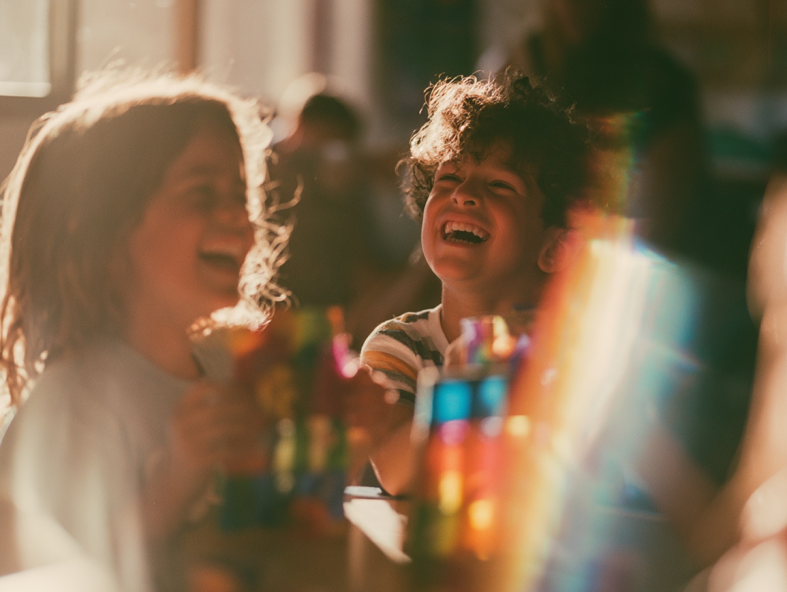 Kids at the table