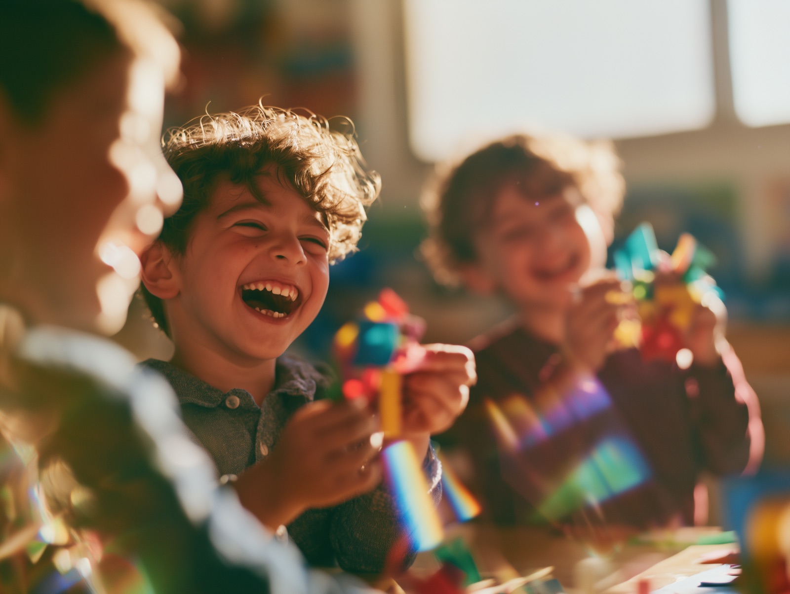 Kids at the table