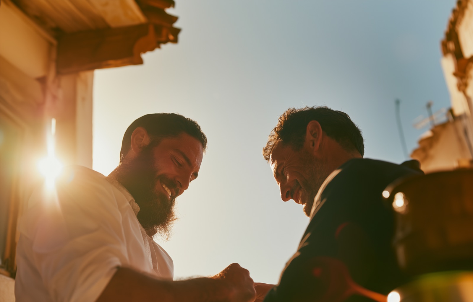Wrapping tefillin