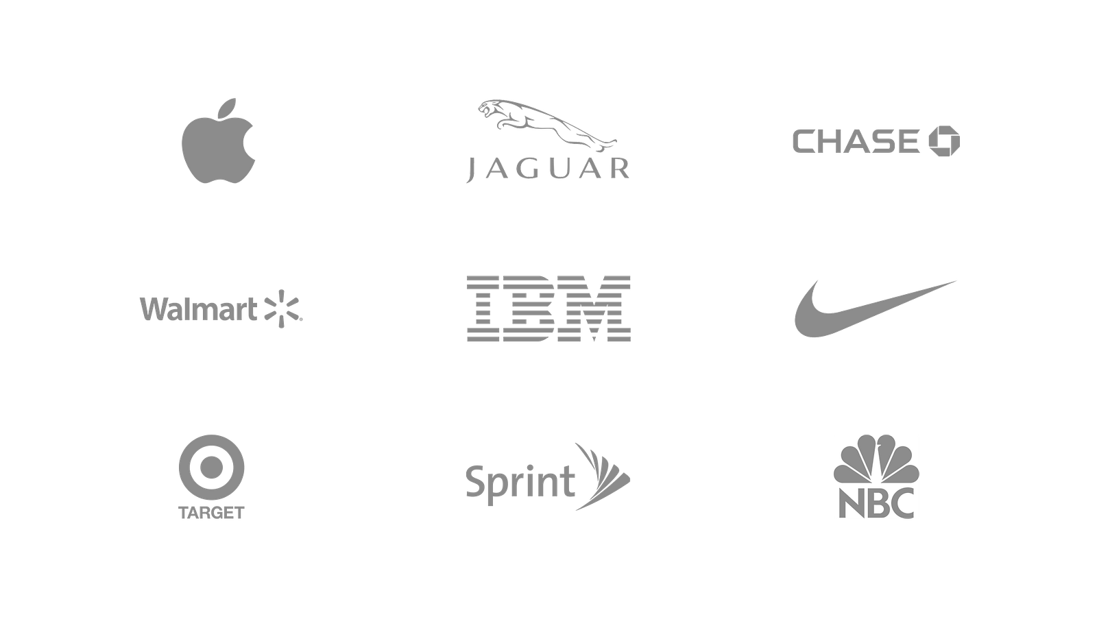 Famous brand logos