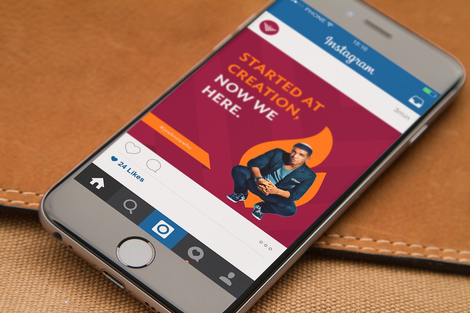 Brand application example
